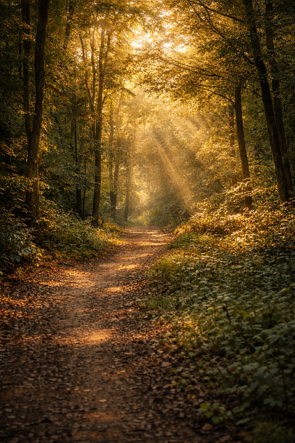 Koučink v přírodě – les a klid